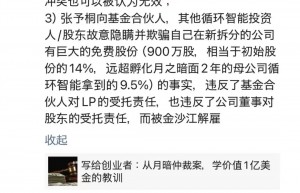 【新芒xAI】朱啸虎再回应月之暗面纠纷:张予彤隐瞒巨大利益被开解雇